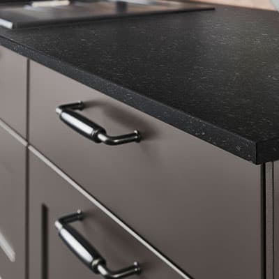 Quadratisches Stimmungs-Küchenbild