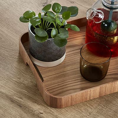 Quadratisches Stimmungs-Küchenbild